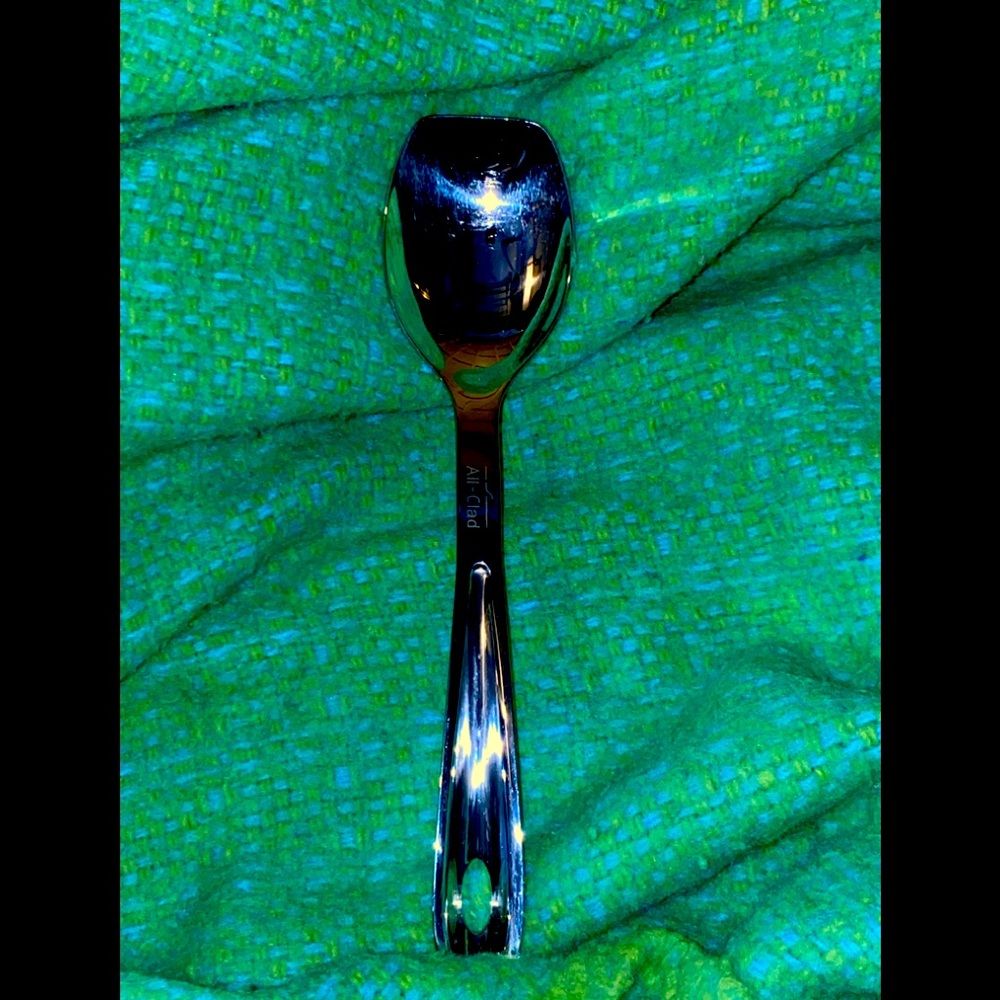 All-Clad Precision Stainless-Steel Serving Spoon